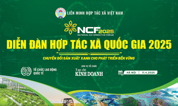Đột phá chuyển đổi xanh tại Diễn đàn Hợp tác xã Quốc gia 2025