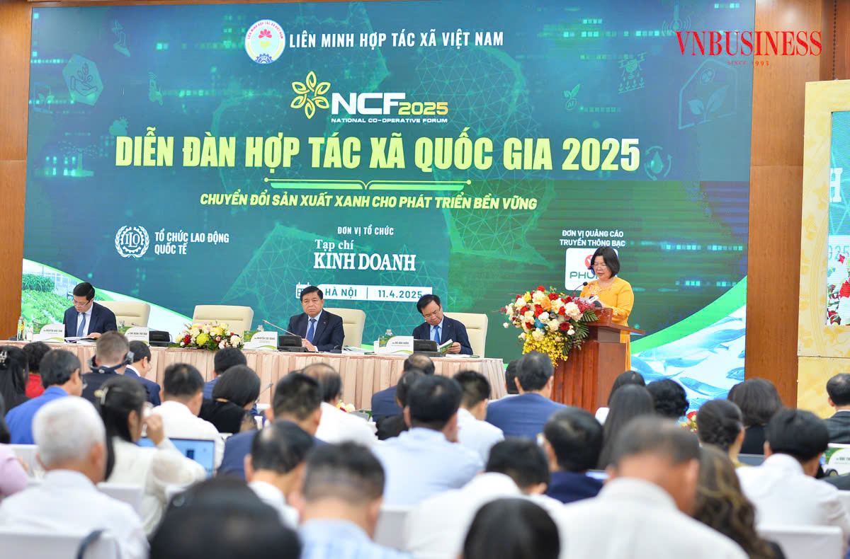 Toàn cảnh Diễn đàn Hợp tác xã Quốc gia 2025.