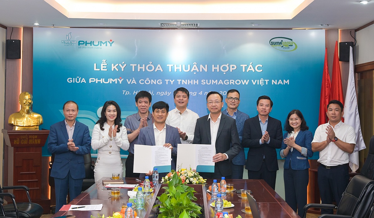 Phú Mỹ hợp tác với Sumgarow nhằm phát triển theo hướng xanh – bền vững – hiệu quả.