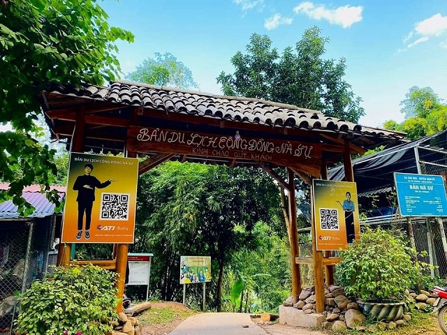 Nậm Pồ đang phát triển du lịch cộng đồng ở các thôn, bản vùng đồng bào dân tộc thiểu số.