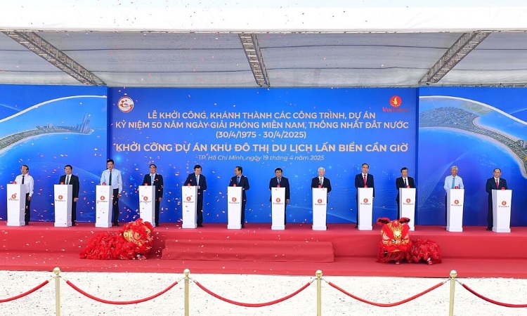 Vingroup khởi công siêu đô thị ESG hàng đầu thế giới Vinhomes Green Paradise