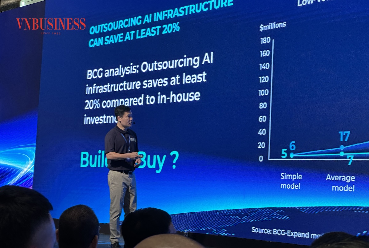 Ông Lê Bá Tân, CEO Viettel IDC nhận định có làn sóng đầu tư của các công nghệ nước ngoài vào thị trường trung tâm dữ liệu Việt Nam.