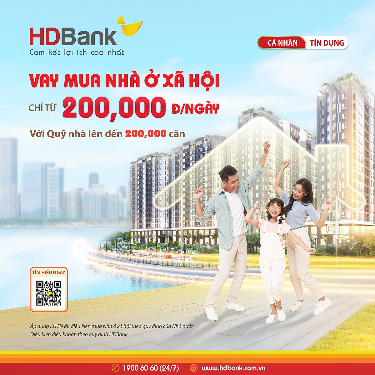 Vay dài, trả nhẹ – HDBank tiếp sức người trẻ an cư.