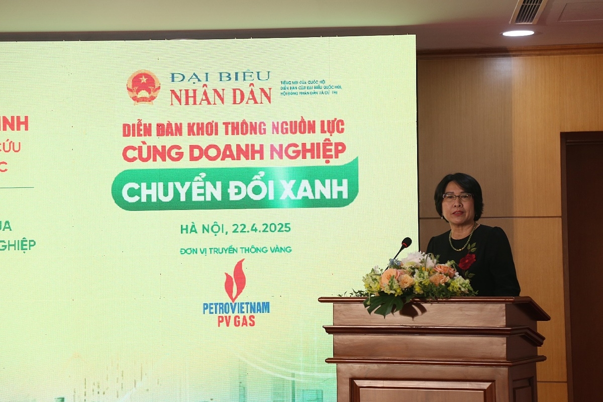 TS. Trần Thị Hồng Minh – Viện trưởng Viện Nghiên cứu Chính sách và Chiến lược. Ảnh: Báo Đại biểu Nhân dân