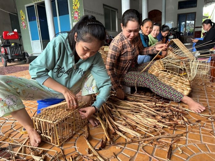 Thủ công mỹ nghệ cũng là nghề thế mạnh ở Hậu Giang.