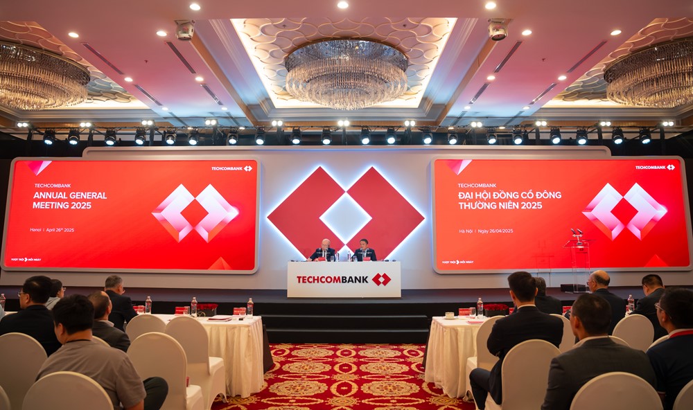 Đại hội đồng cổ đông năm 2025 của Techcombank.