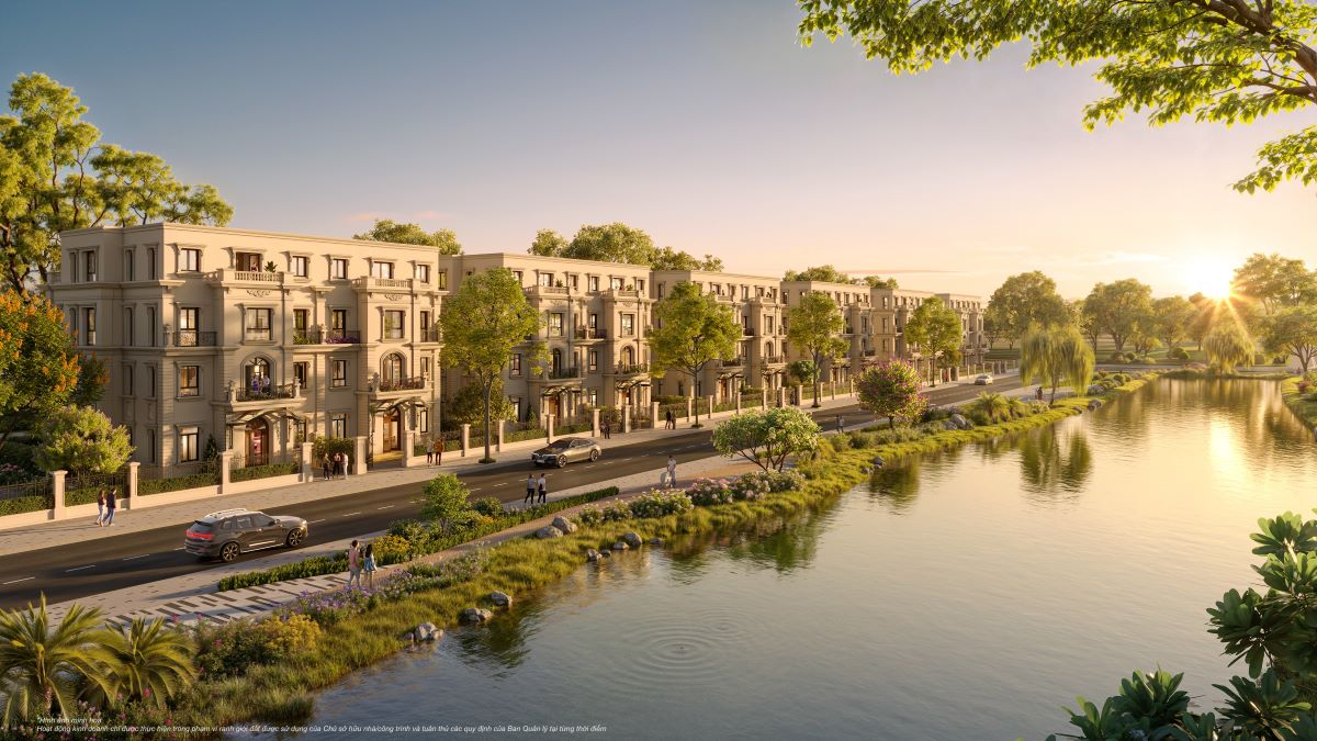 Vịnh Bình Minh là phân khu đóng duy nhất tại Vinhomes Wonder City.