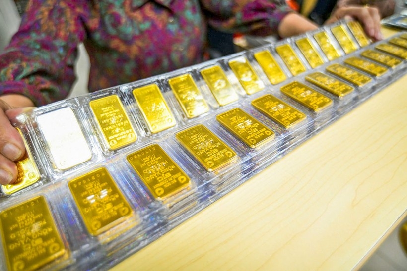 Bình quân 4 tháng đầu năm 2025, chỉ số giá vàng trong nước tăng 32,85%.