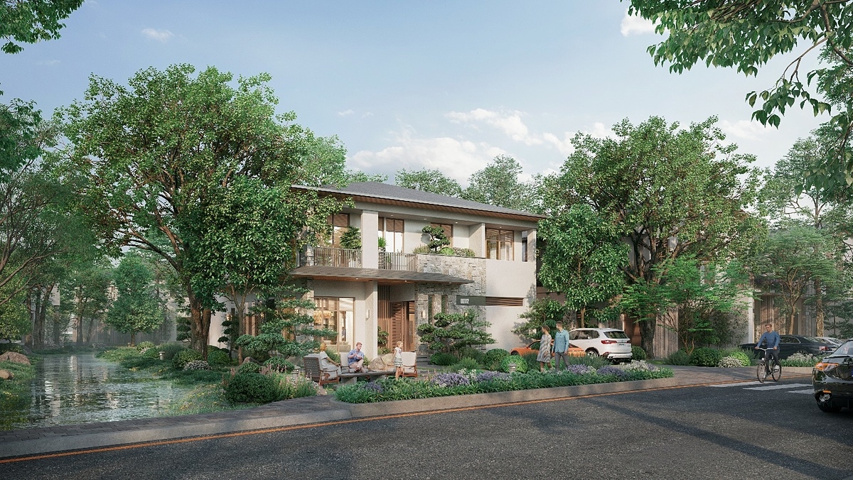 Dinh thự onsen có số lượng hữu hạn 4 căn.