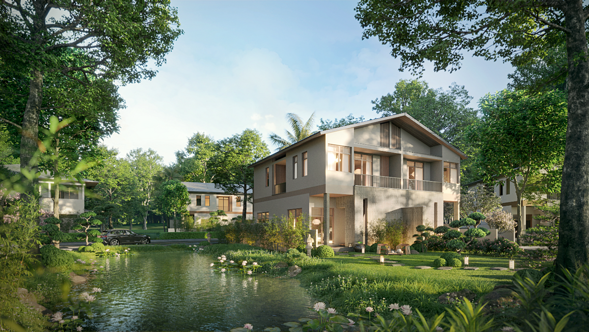 Biệt thự onsen garden.