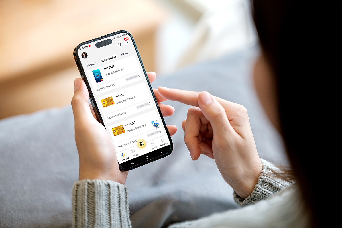 Nhiều ưu đãi cho khách hàng thanh toán hóa đơn tiền điện bằng thẻ tín dụng PVcomBank Home.