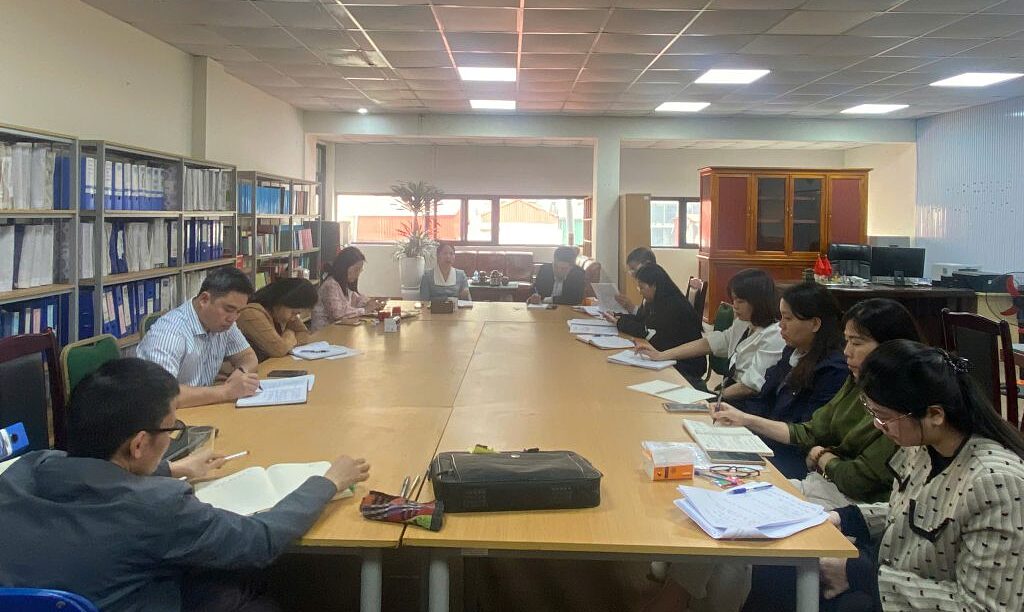 Lớp tập huấn về thương mại điện tử của Viện Phát triển kinh tế hợp tác tổ chức vào tháng 4/2025 tại Hà Giang.