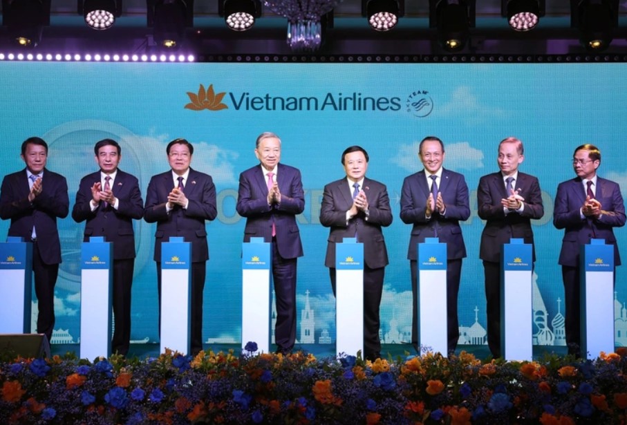 Vietnam Airlines công bố nối lại đường bay thẳng Hà Nội - Moscow.