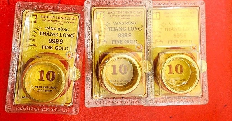 Giá vàng nhẫn giảm mạnh ngay từ đầu phiên giao dịch 12/5.