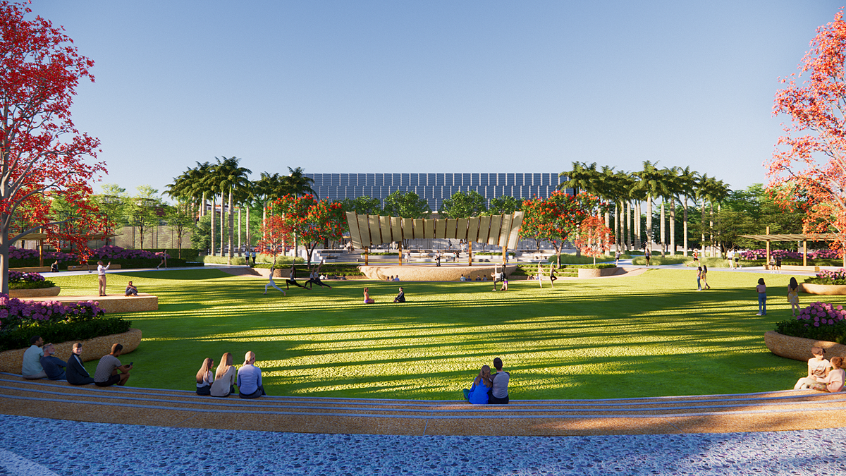 Cư dân Park Residence dễ dàng tiếp cận hệ thống tiện ích của đại đô thị &lpar;Ảnh: Sun Property&rpar;