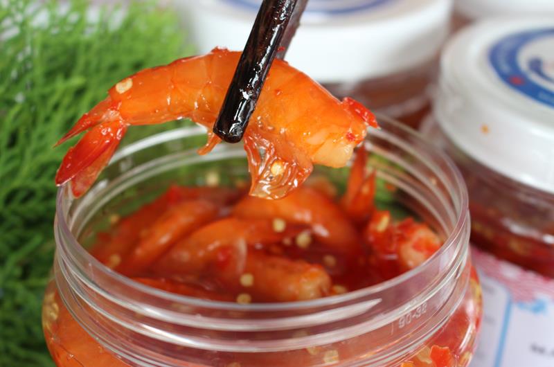 Tôm chua của HTX Phước An.