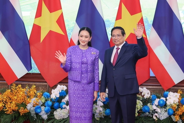 Thủ tướng hai nước Việt Nam và Thái Lan.