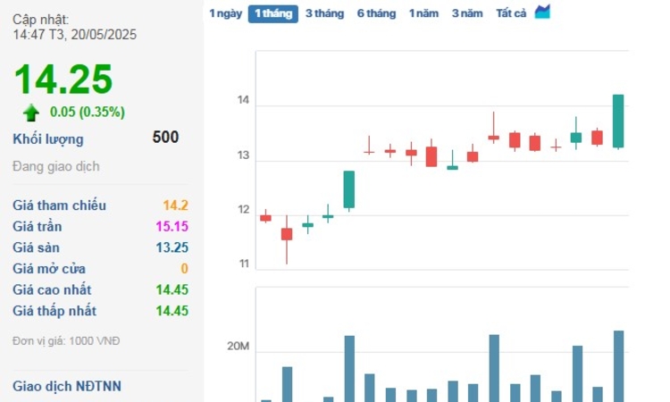 Vì sao cổ phiếu CII bất ngờ ‘hút’ tiền?