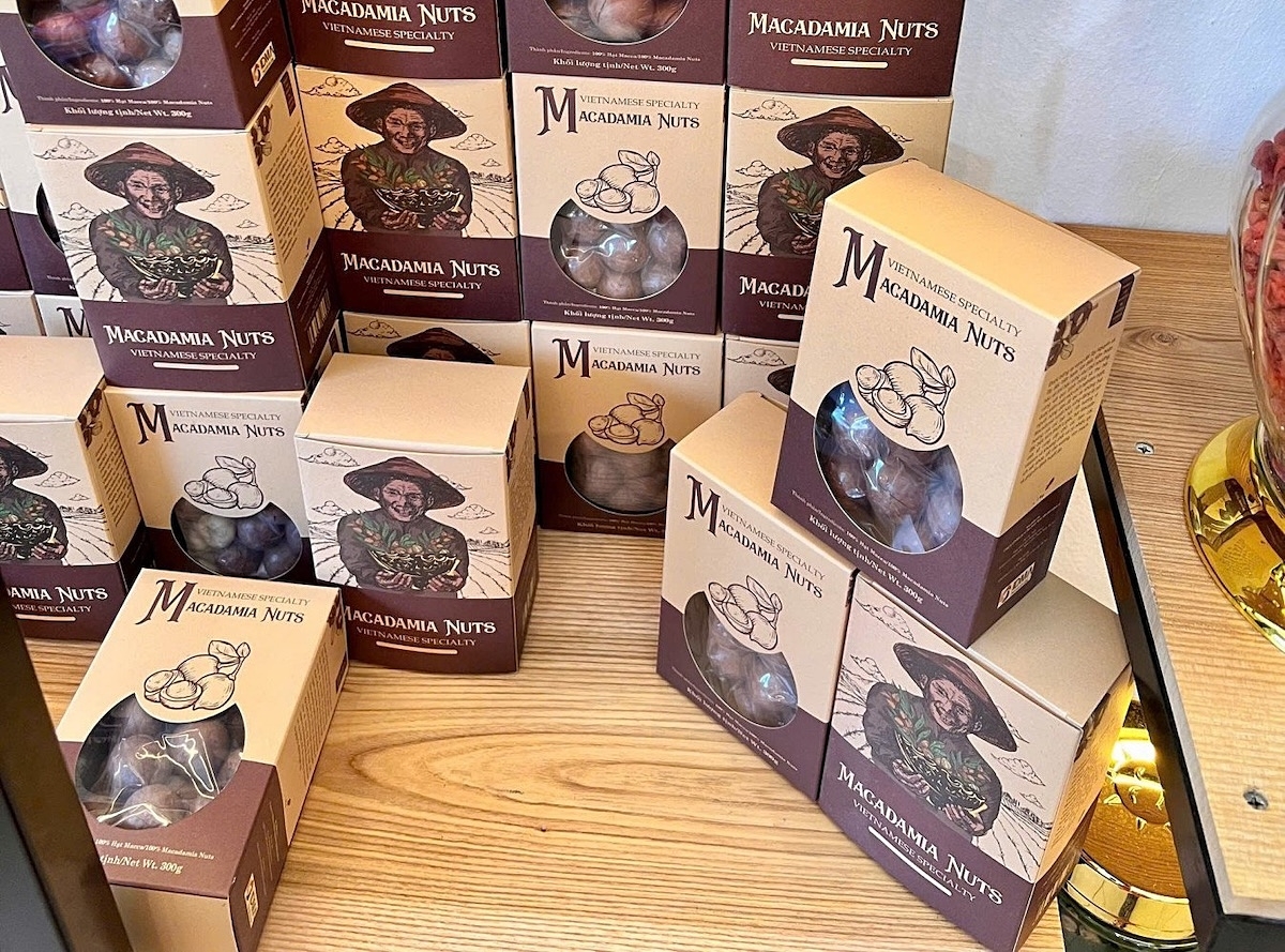 Sản phẩm mắc ca của HTX Nông nghiệp bản địa Thu Ka được giới thiệu trên website của Viện Khoa học Công nghệ và Môi trường, Liên minh HTX Việt Nam.