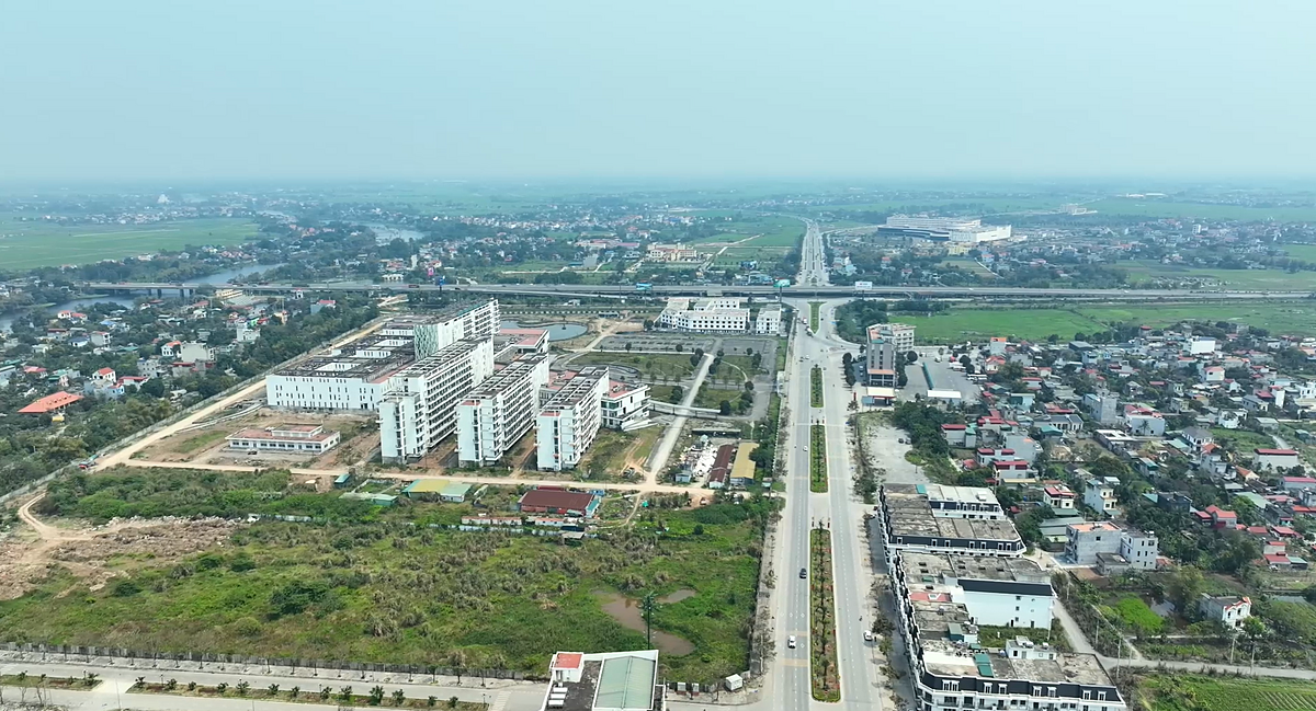 Hạ tầng Nam Hà Nội tăng tốc với nhiều dự án trọng điểm. &lpar;Ảnh: Ánh Dương&rpar;