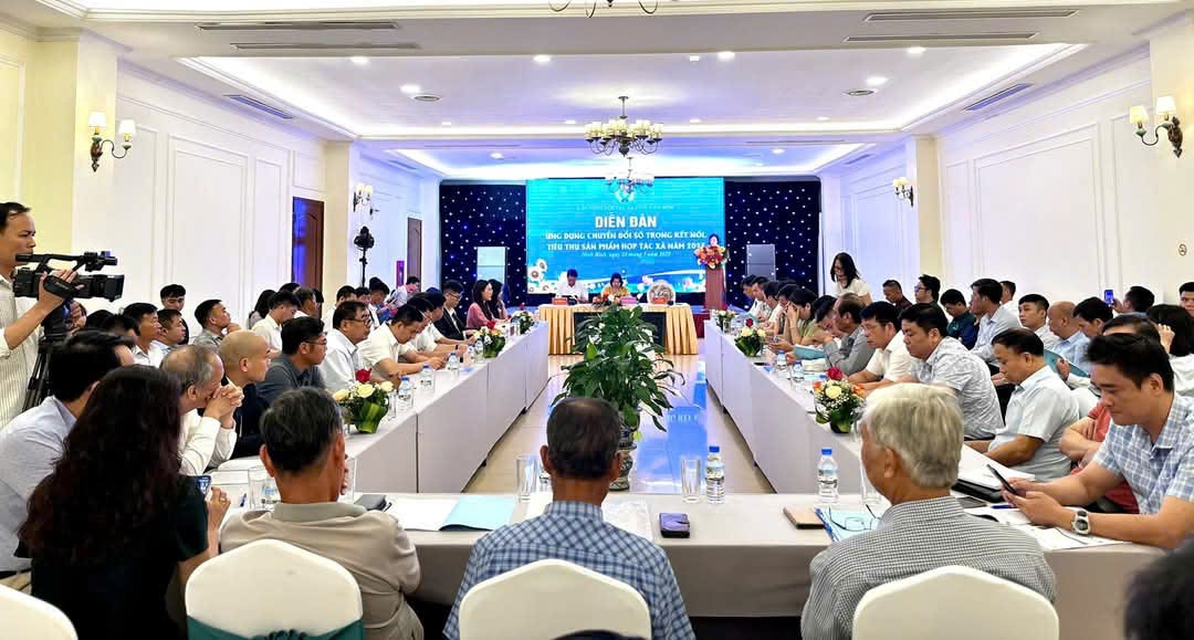 Chuyển đổi số là cơ hội cho HTX tiêu thụ nông sản.