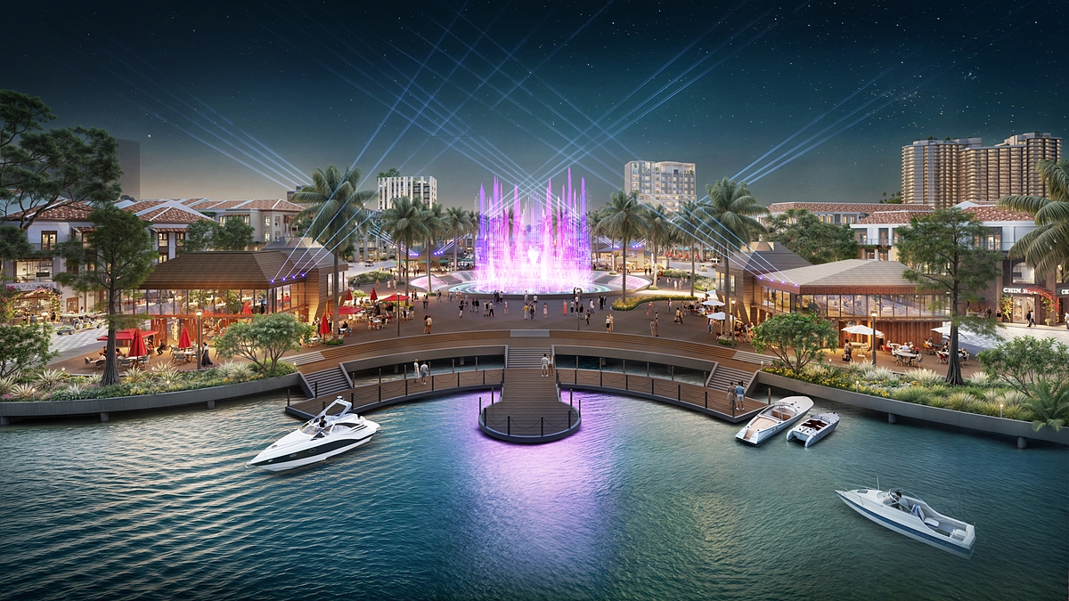 Hệ sinh thái đồng bộ đáp ứng trọn vẹn nhu cầu nghỉ dưỡng – vui chơi giải trí của du khách. &lpar;Ảnh: Sun Property&rpar;