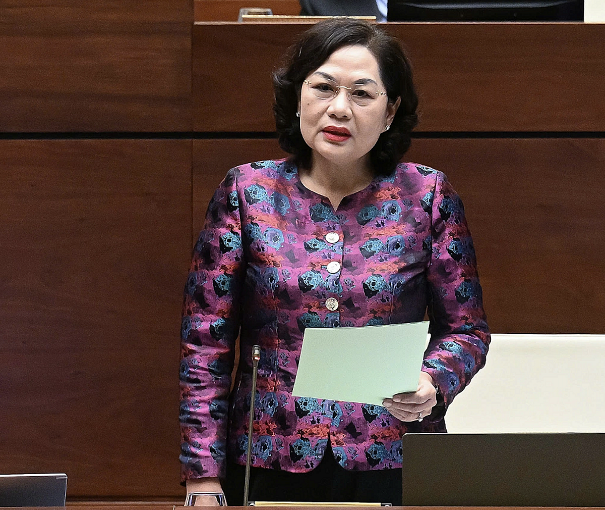 Thống đốc Ngân hàng Nhà nước Nguyễn Thị Hồng