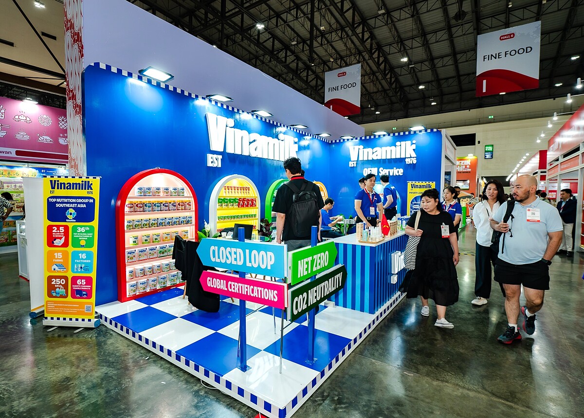 Thaifex Asia 2025 là Hội chợ F&B hàng đầu Châu Á mà Vinamilk đã tham gia gần 20 năm qua.