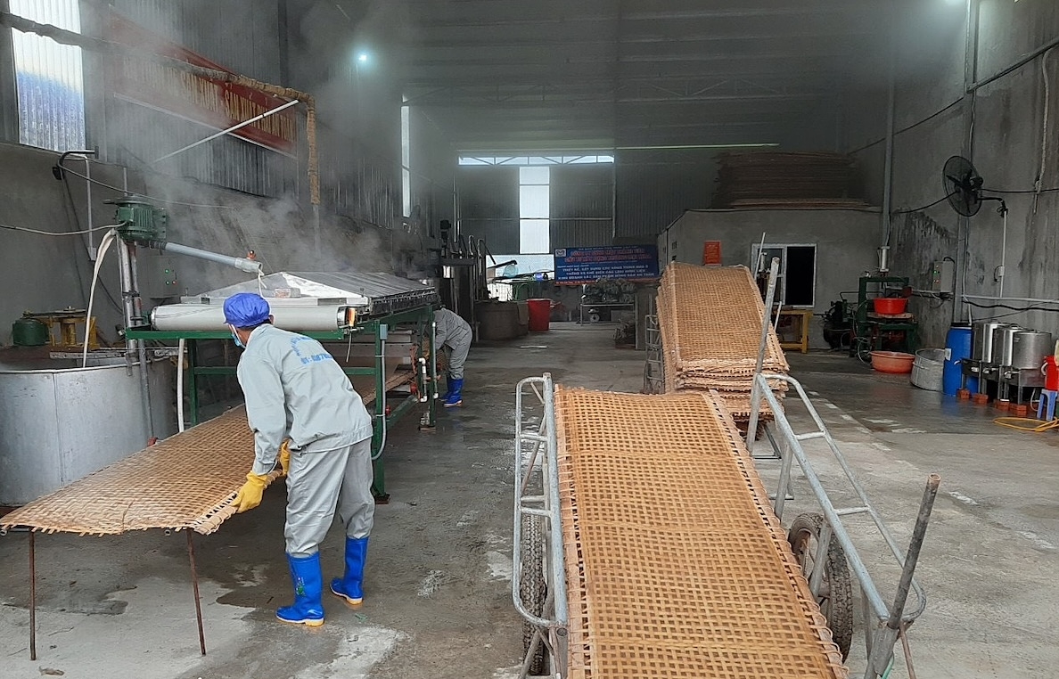 Hợp tác xã chủ động vùng nguyên liệu, đầu tư thiết bị, đào tạo kỹ thuật... tạo ra giá trị gia tăng cao cho sản phẩm.