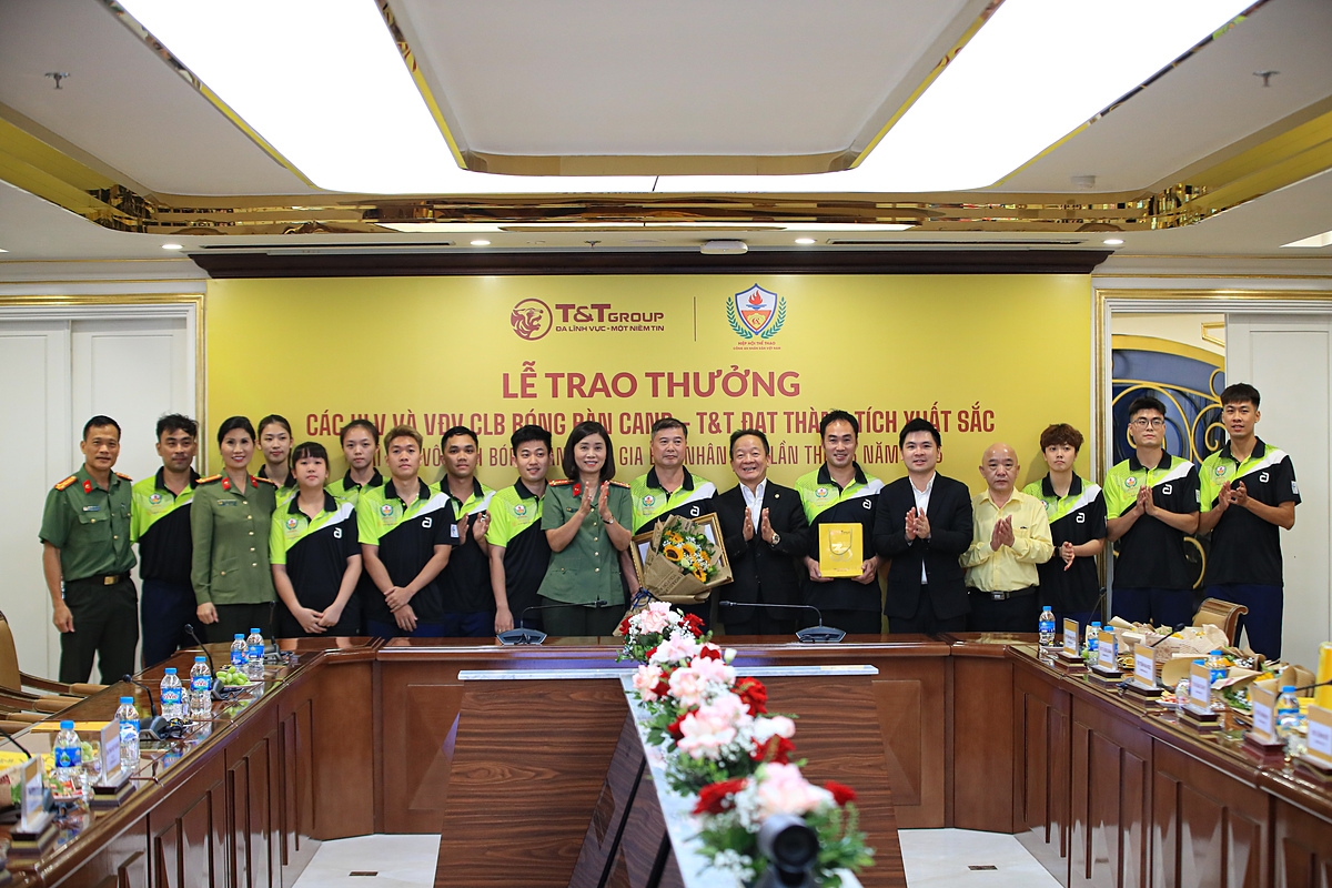 CLB Bóng bàn CAND – T&T đã đạt được thành tích xuất sắc tại Giải vô địch Bóng bàn quốc gia Báo Nhân dân lần thứ 43 năm 2025.