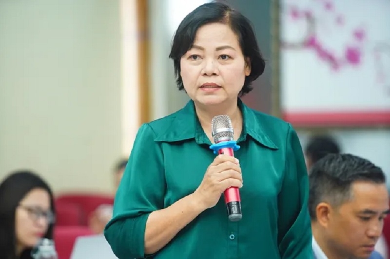 Bà Nguyễn Thị Thành Thực - Chủ tịch HĐQT kiêm Tổng Giám đốc Công ty CP Công nghệ phần mềm Auto Agri.