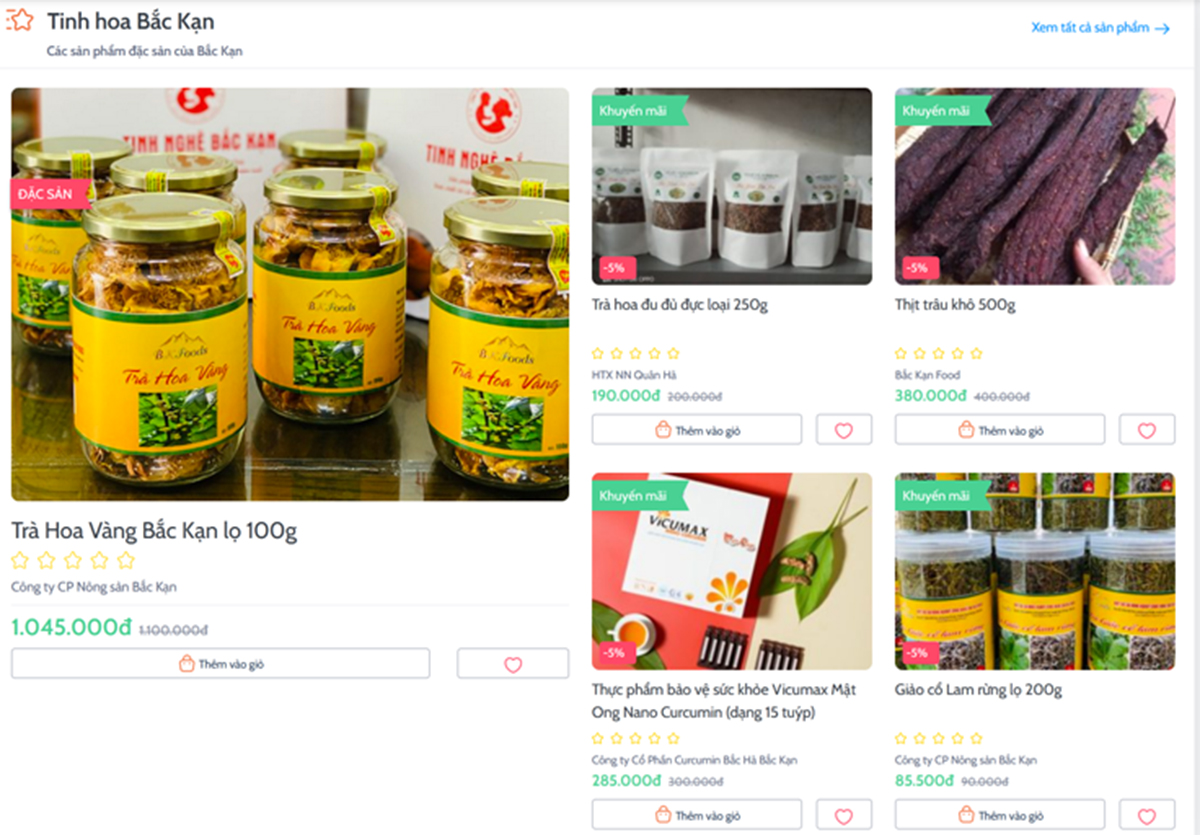 Nông sản lên sàn thương mại điện tử dễ tìm kiếm khách hàng, vươn xa hơn trên thị trường.