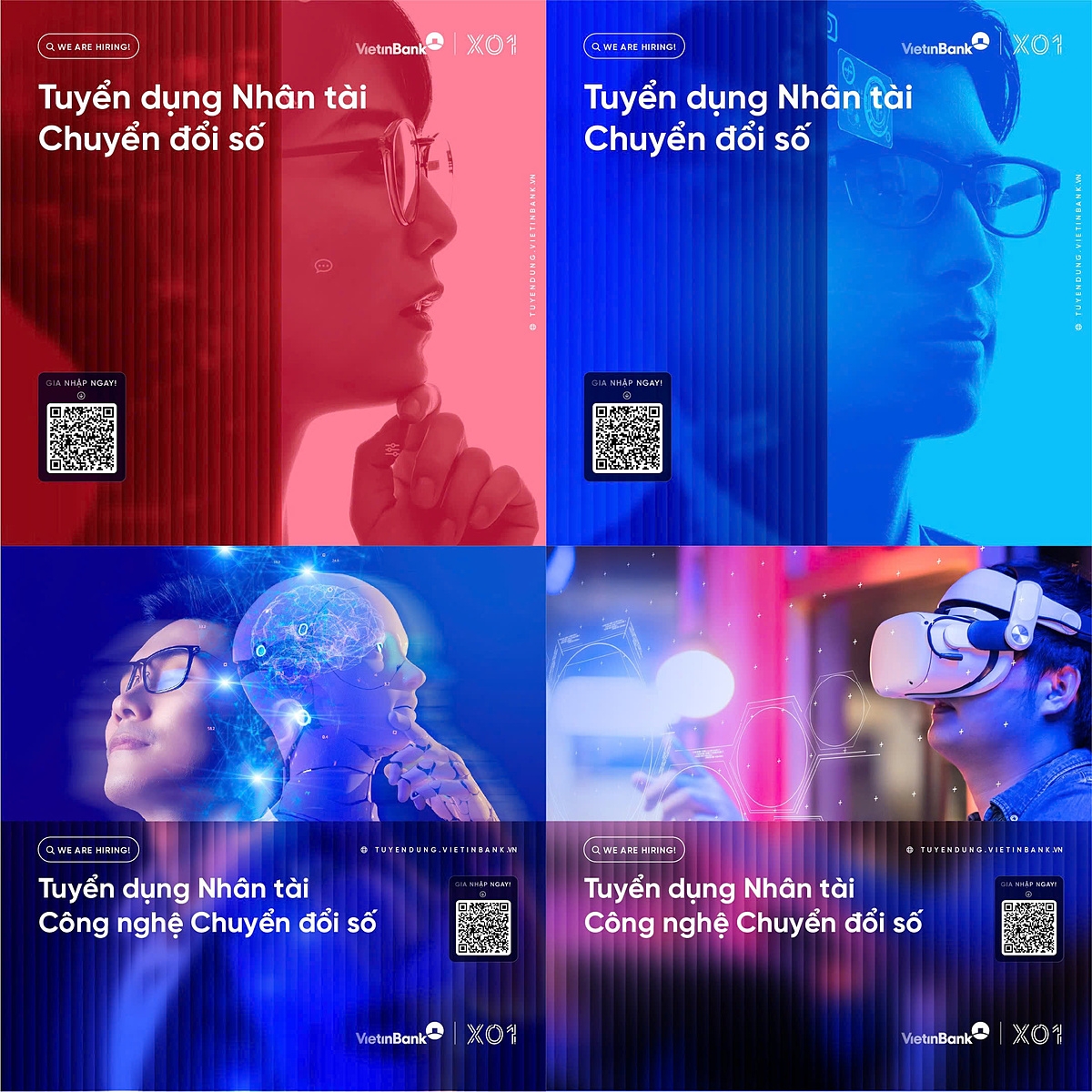 VietinBank đẩy mạnh thu hút nhân tài số, xây dựng môi trường làm việc năng động, sáng tạo.