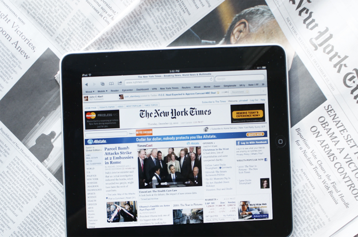 Chiến lược thành công của The New York Times là số hóa và đi đầu về nội dung.