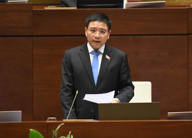 Bộ trưởng Bộ Tài chính Nguyễn Văn Thắng.