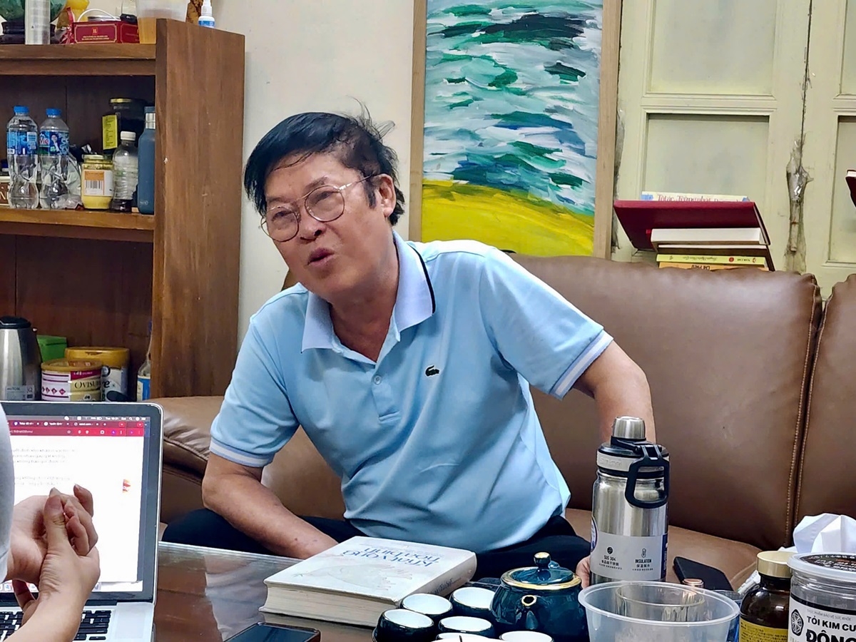 Trung tướng - Nhà báo Hữu Ước trả lời phỏng vấn VnBusiness.