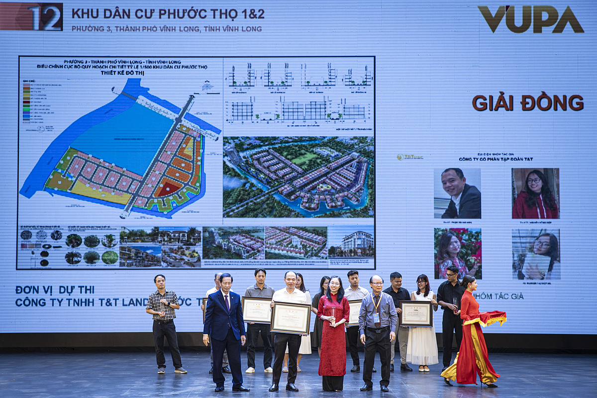 Đồ án/dự án của T&T Group được vinh danh giải Đồng.