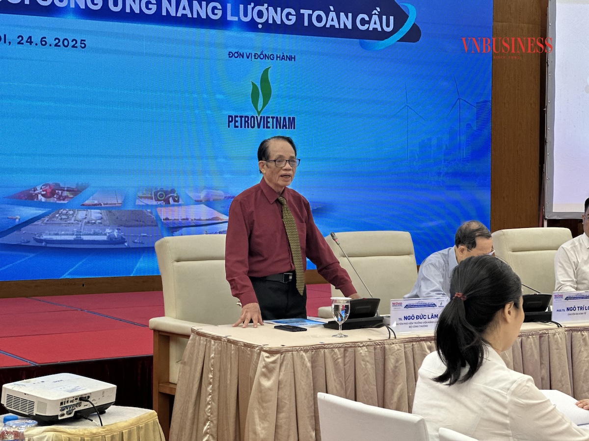 TS. Ngô Đức Lâm, nguyên Phó Viện trưởng Viện Năng lượng &lpar;Bộ Công Thương&rpar;.