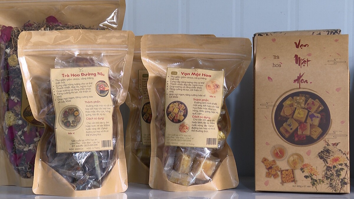 Các sản phẩm của HTX Vạn An đều được đăng ký nhãn hiệu, mã số, mã vạch.