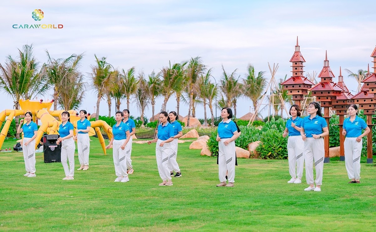 Công viên biển CaraBeach có không gian cho đa thế hệ.