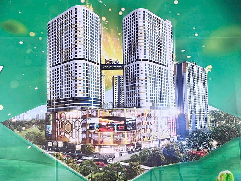 Phối cảnh tổng thể dự án Bcons Bình An – Đông Tây.