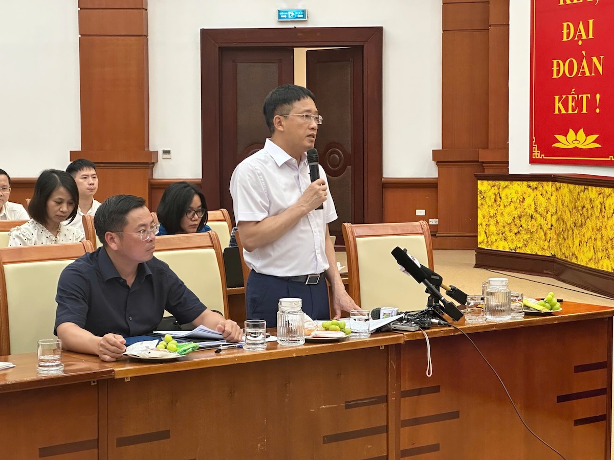 Ông Mai Sơn, Phó Cục trưởng Cục Thuế.