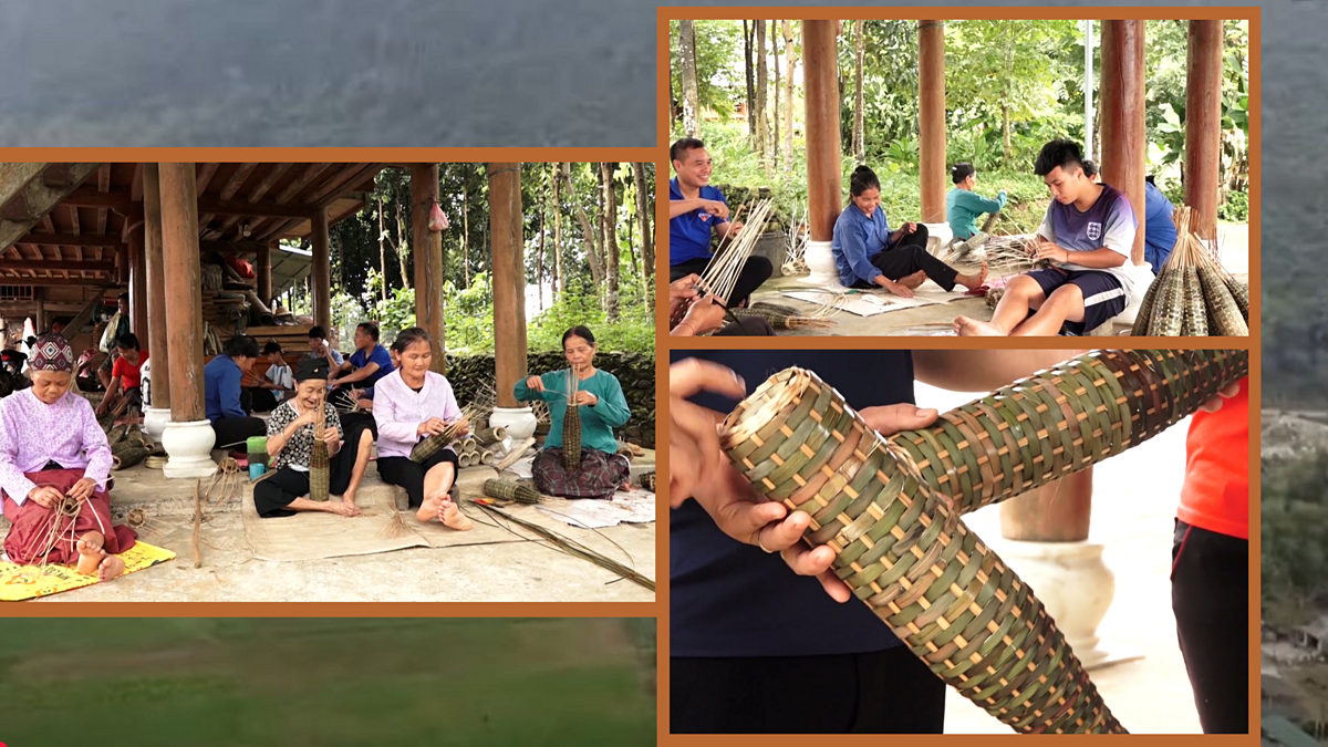 Việc liên kết sản xuất giúp tăng năng suất và hiệu quả kinh tế rõ rệt cho nghề đan rọ tôm.