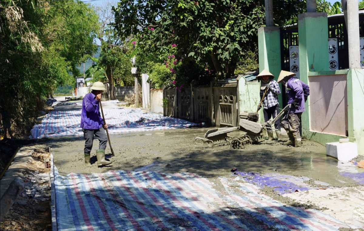 Thành công trong chuyển đổi sản xuất nông nghiệp là điểm tựa xây dựng nông thôn mới ở Trường Ninh.