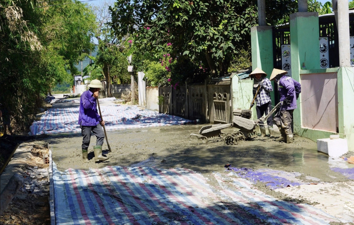 Thành công trong chuyển đổi sản xuất nông nghiệp là điểm tựa xây dựng nông thôn mới ở Trường Ninh.