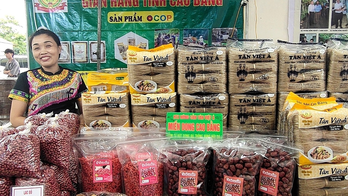Nhiều đặc sản ở Cao Bằng được nâng cao giá trị nhờ HTX.