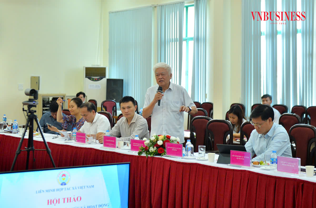 Ông Nguyễn Trí Ngọc, Phó Chủ tịch kiêm Tổng Thư ký Tổng Hội NN&PTNT Việt Nam cho biết HTX có vai trò quan trọng trong chuỗi giá trị.