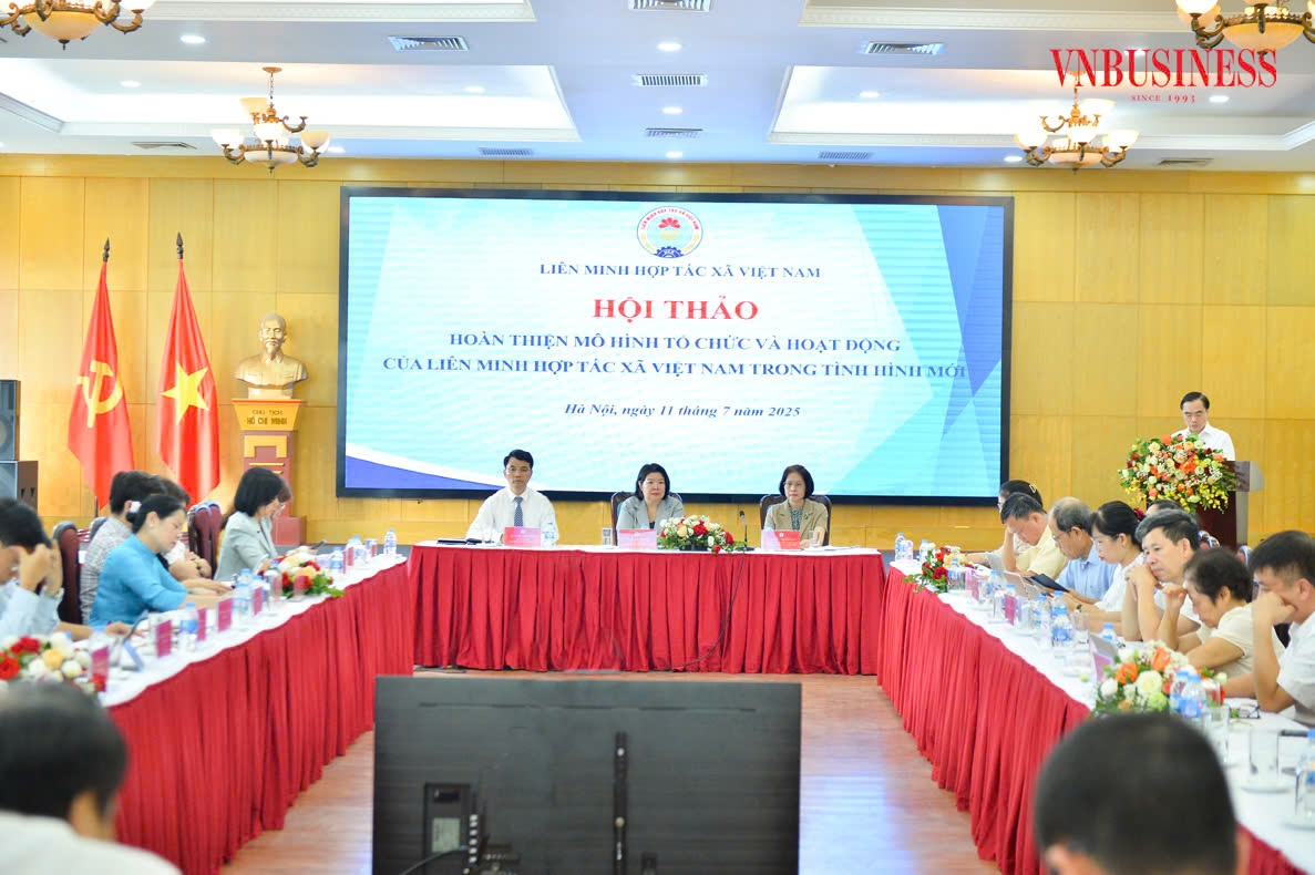 Hội thảo “Hoàn thiện mô hình tổ chức và hoạt động của Liên minh HTX Việt Nam trong tình hình mới”.