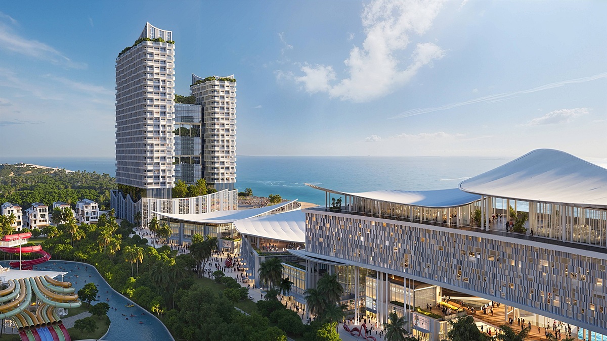 Trung tâm thương mại mặt biển lớn nhất Việt Nam sẽ được kiến tạo tại Blanca City.
