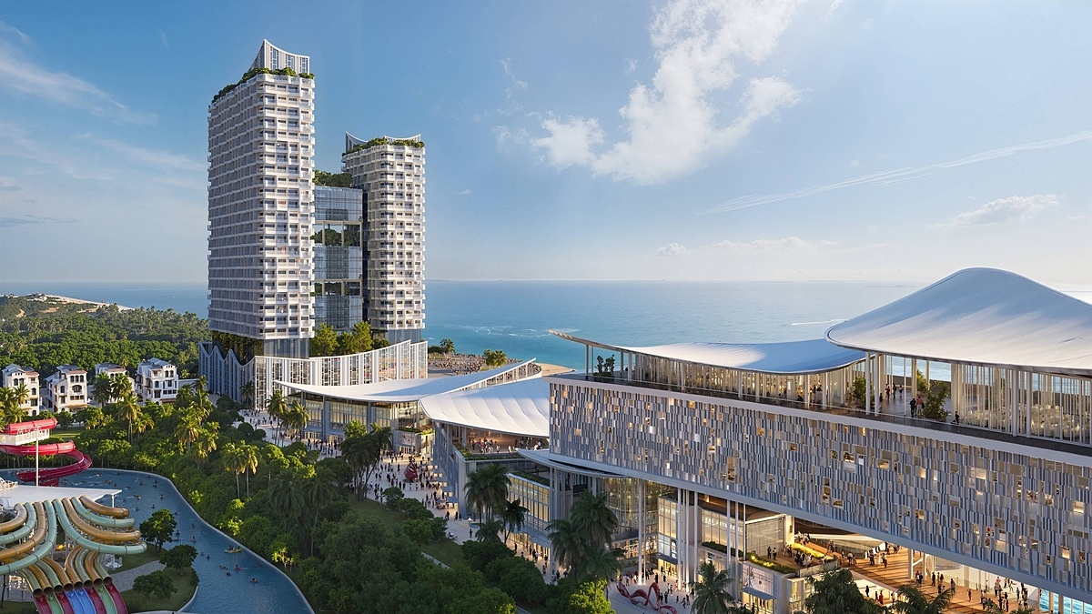 Trung tâm thương mại mặt biển lớn nhất Việt Nam sẽ được kiến tạo tại Blanca City.